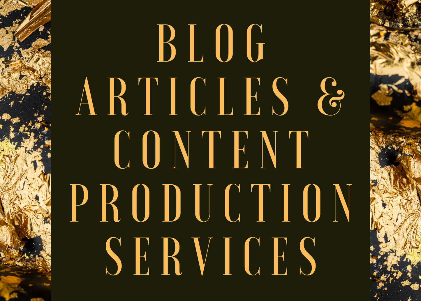Blog Articles & Content Production Services