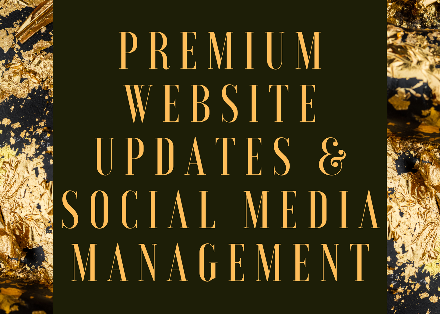 PREMIUM Website Updates & Social Media Management